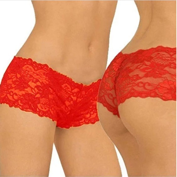 Celana Dalam Wanita Lace Boxer VAO