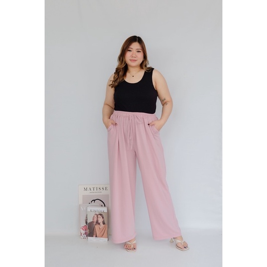 BIGWELL  CELANA KULOT SANTAI /ZORA PANTS  / CELANA PANJANG BIG SIZE / CELANA JUMBO