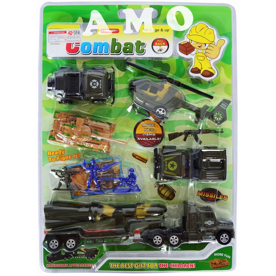 TRENDY COMBAT MIKA - MAINAN ANAK MILITARY TENTARA