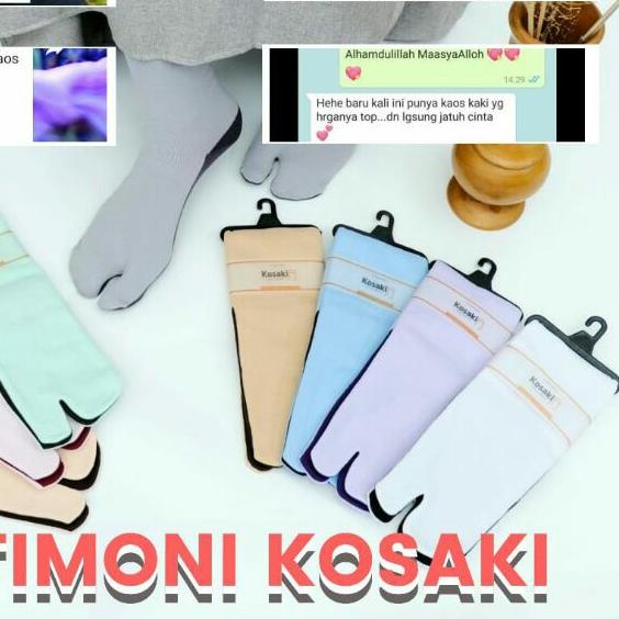 KOSAKI/KAOS KAKI JEMPOL MUSLIMAH/KAOS KAKI KOSAKI/KAOS KAKI DOUBLE TUMIT/KAOS KAKI DOUBLE NILON