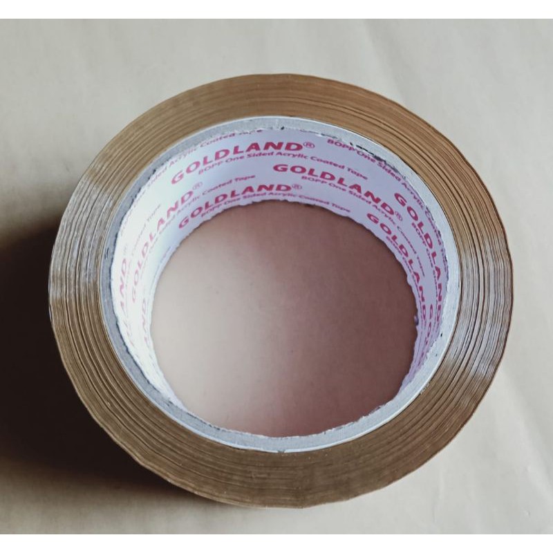 

Plakban/lakban/ coklat 2 inch x 90 yard