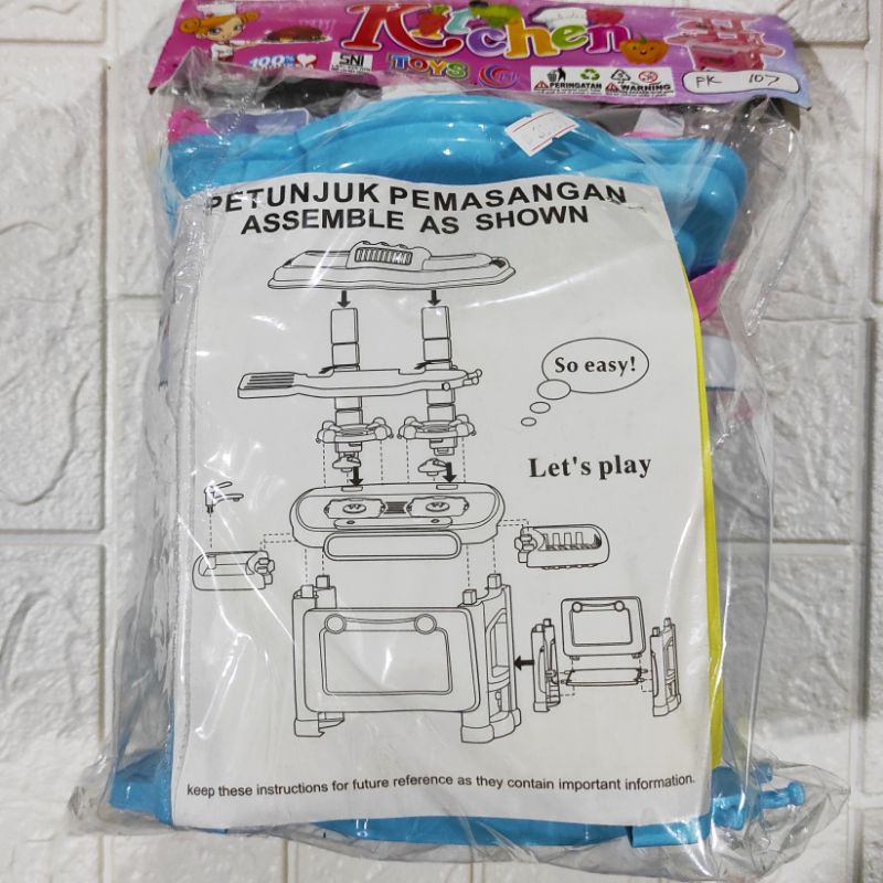 Mainan Anak Perempuan Masak Masakan Kitchen Set