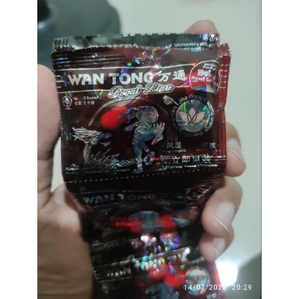 WANTONG KAPSUL ORIGINAL 1 SACHET