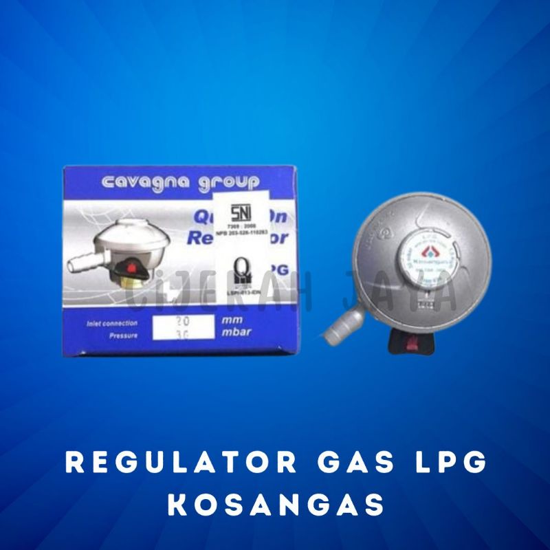 Regulator Gas Lpg Kosangas Reca Quick On / Kepala Gas