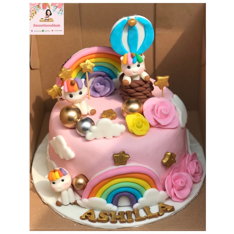 

Kue Ulang Tahun Unicorn / Cake Ultah Unicorn