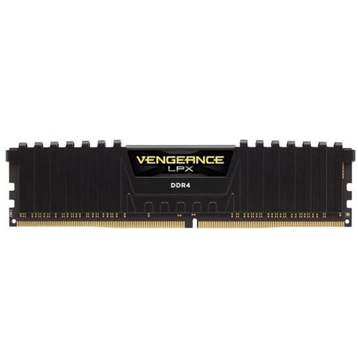 Corsair Vengeance LPX 8GB (1x8GB) DDR4 2400MHz Black CMK8GX4M1A2400C16