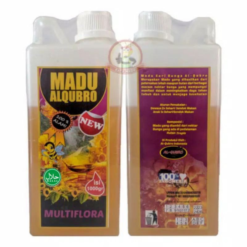 

Madu Murni Al Qubro - Madu Multiflora 1 Kg
