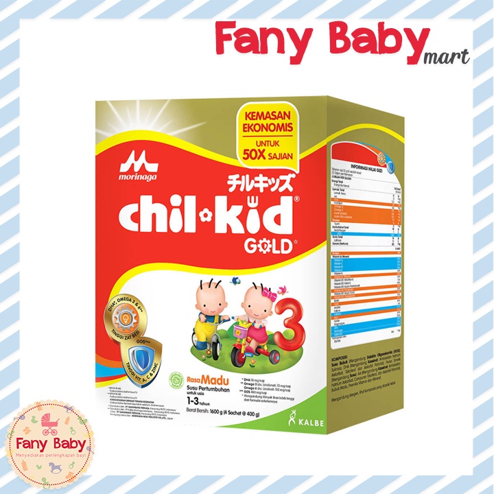 CHILKID REGULER USIA 1-3 TAHUN / 1600GR
