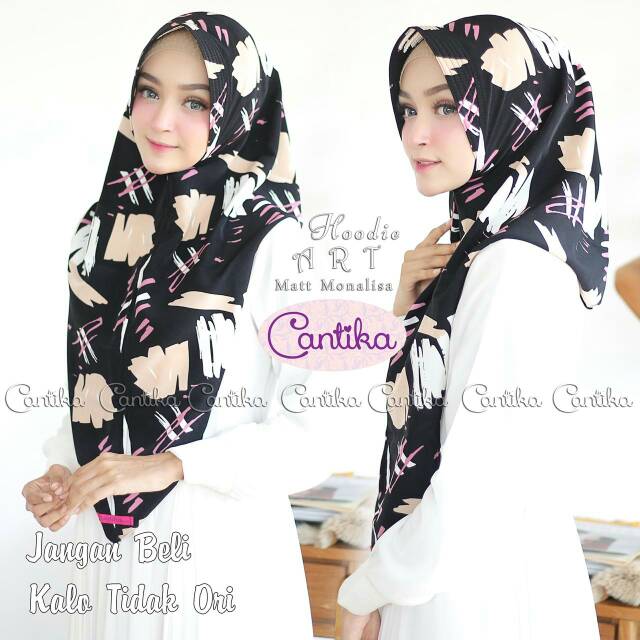 Hijab Instan Motif/Jilbab Instan Motif