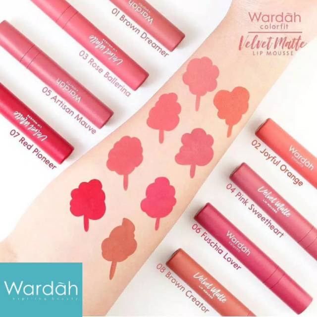 Wardah Velvet Matte
