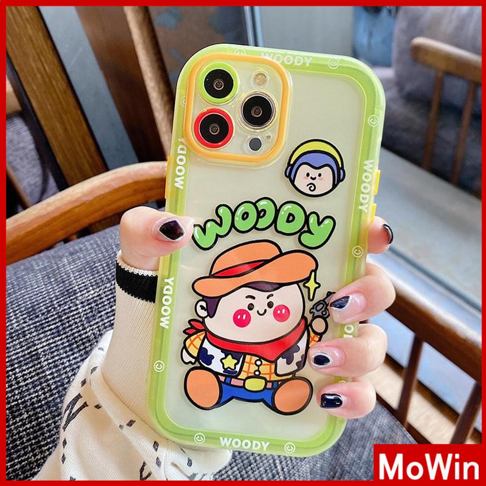 iPhone Case Silicone Soft Case Clear Case Fluorescent Color Airbag Shockproof Protection Camera Cartoon Cute Compatible For iPhone 11 Pro Max 13 Pro Max 12 Pro Max 7Plus xr XS Max