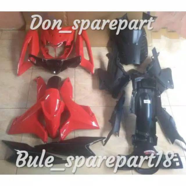 full body honda blade lama blade old full merah cabe
