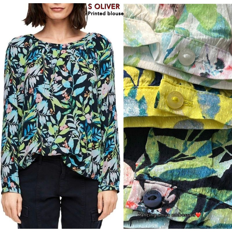 S ol*ver sleeves blouse