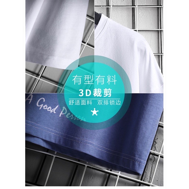 KAOS DISTRO T-SHIRT IMPORT PRIA EROPA AMERIKA KOREA WARNA GRADIEN GRADIASI M-XXXXL 4XL GR1