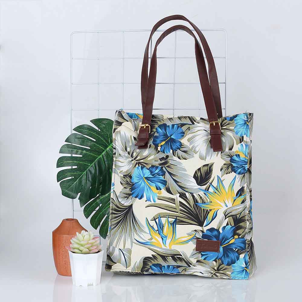 Tas Totebag Cewe Wanita Selempang Brand Totemi Motif Lokal Premium TTM 032