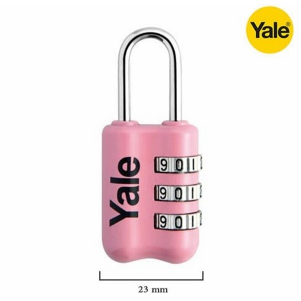 Jual Gembok Koper Yale Yp P Pink Travel Lock Shopee Indonesia