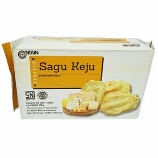 

Nissin sagu keju 110 gram