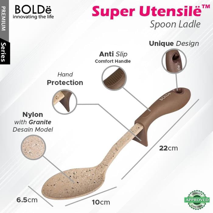 BOLDe Super Utensile Cooking SPOON / Sendok