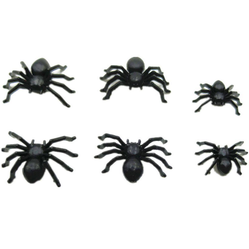 Lanfy Horror Hitam Spider Mini Ulang Tahun Gife Hitam Rumit Mainan Simulasi Spider Web Bar Perlengkapan Dekorasi Pesta Halloween Decoratio Halloween Prank Props