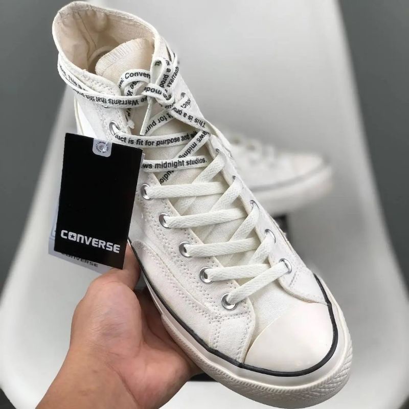 [BISA COD] CONVERSE 70'S HIGH MIDNIGHT STUDIOS WHITE PREMIUM