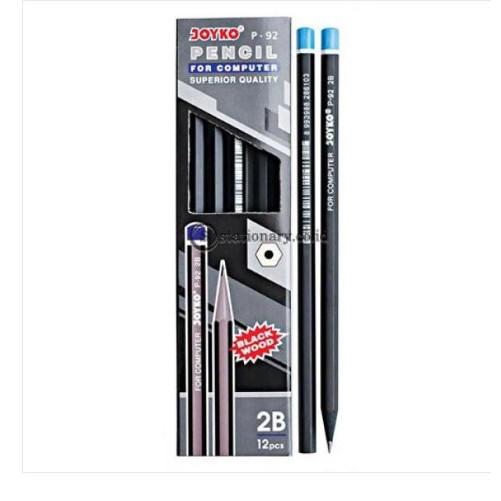 

Joyko Pensil Kayu 2B Black Wood P-92