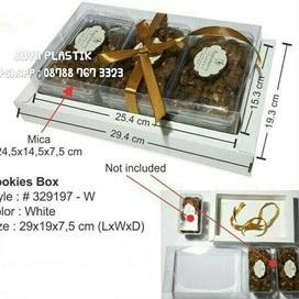 

► DUS KUE CANTIK / GIFT BOX KECIL / BOX TOPLES KUE 29X19X4CM 329197 isi 5bh ♞