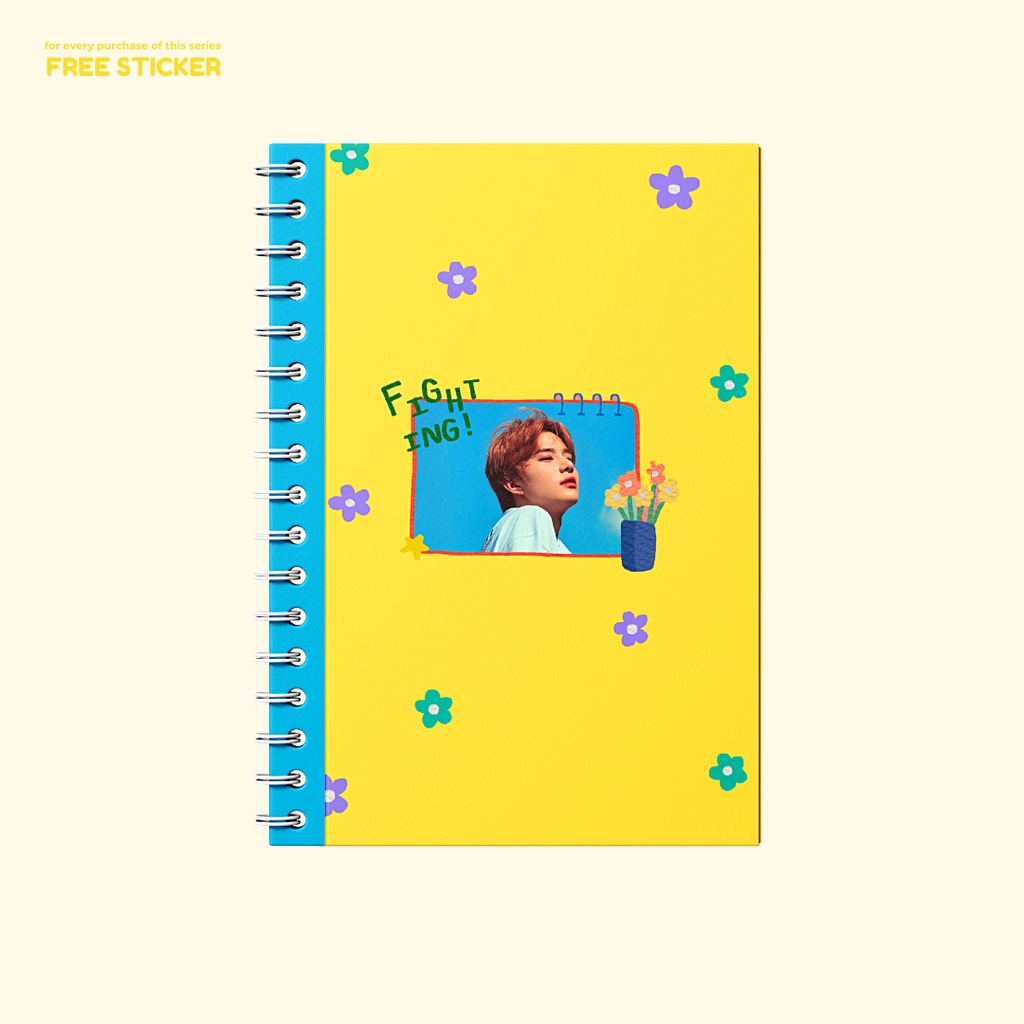 

Pastel Series 2 Kpop Korea - Notebook Planner Journal ( Custom Foto )