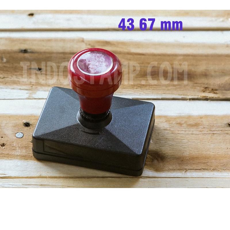 

10.10 SALE gagang stempel 4367 flash stamp kotak 43mm 67mm otomatis original indostamp