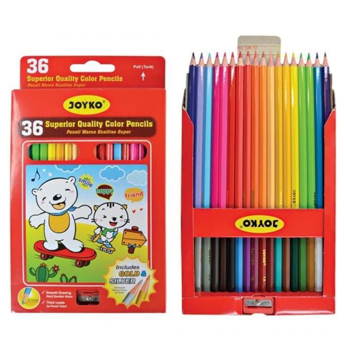 

Sale!! Pensil Warna Cp-36Pb Joyko / Panjang Terbaru
