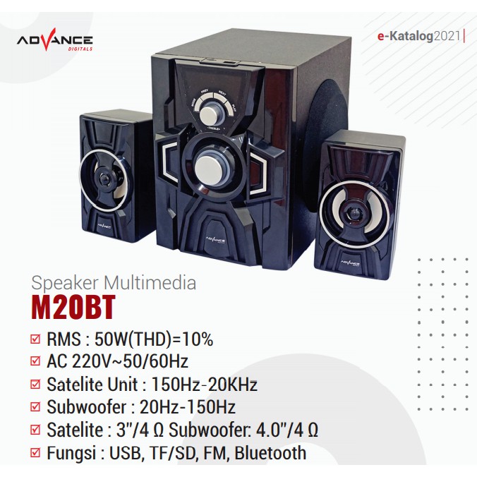 Speaker ADVANCE M20 BT(Bluetooth)