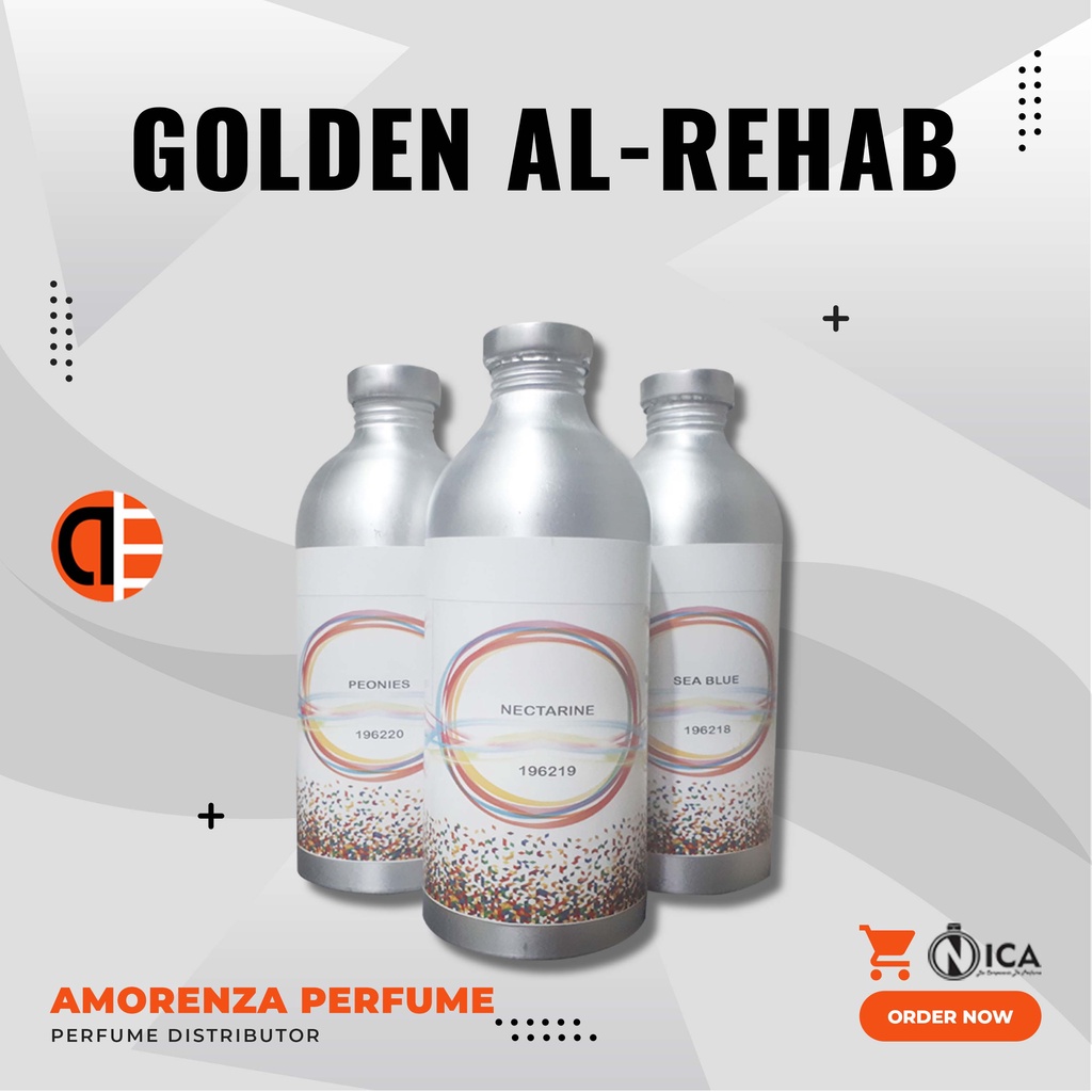 Bibit Parfum Murni G0LDEN AL-REHAB - GOLDEN Nica Fragrance 100ml