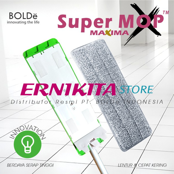 BOLDe KAIN PEL SUPERMOP X MAXIMA - Refill Kain Pel Microfiber