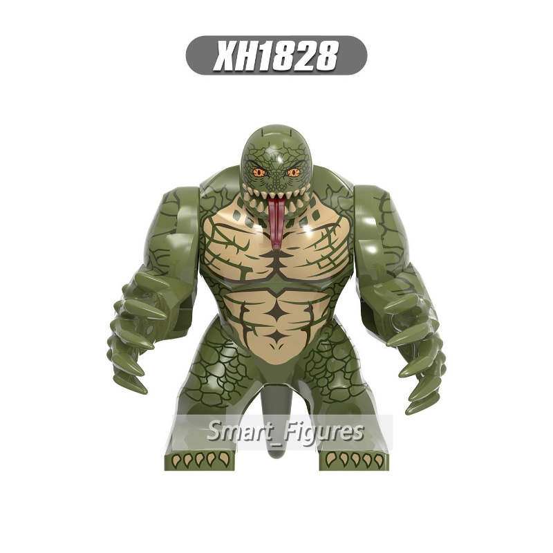 Hulk Minifigures Korg Thanos Killer Croc Dr Lizard Action Figure Marvel Ukuran Mini 8cm Untuk Koleksi