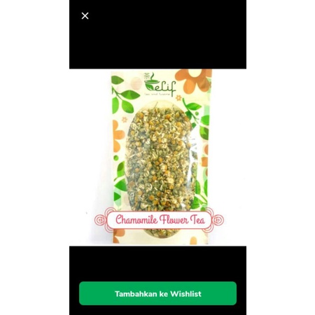

Dried Chamomile flower tea / teh bunga chamomile kering