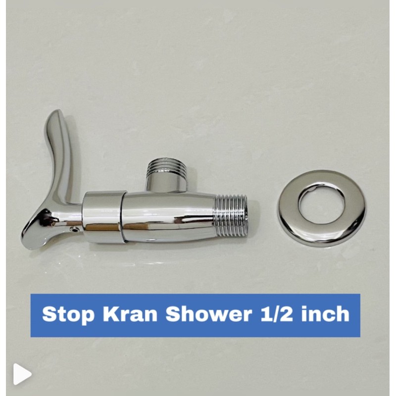 SK 168-1  Kran Shower -Stopkran Stop kran Air - Stop Valve Engkol Keran Air