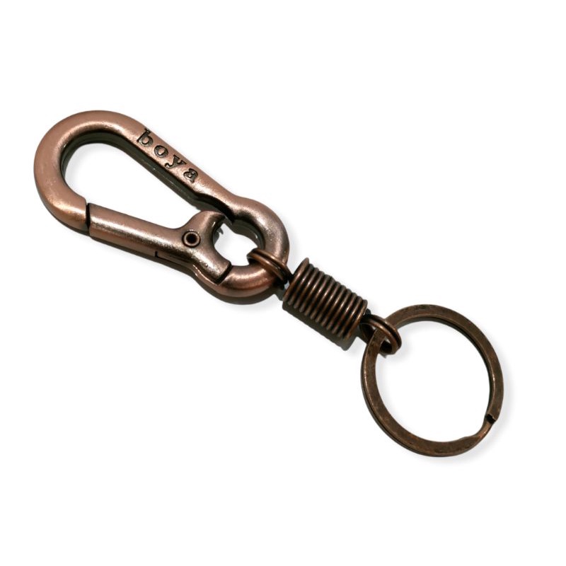 gantungan kunci ring per stainless steel hitam besar/ gantungan kunci ring besar per stainless