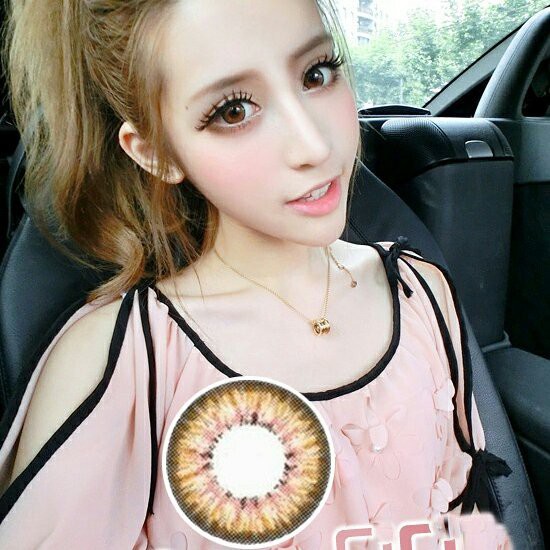 Softlens Puffy 3 Tones Brown