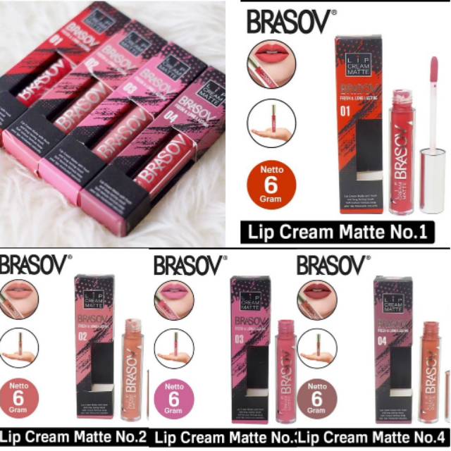 BRASOV LIP CREAM MATTE - BRASOV LIPCREAM MATTE