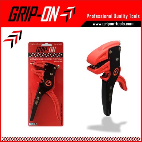 Grip-On Pengupas Kulit Kabel LAN UTP Wire Pembuka Pemotong Tang Potong Automatic Wire Stripper &amp; Cutter 2 in 1 - Grip-On