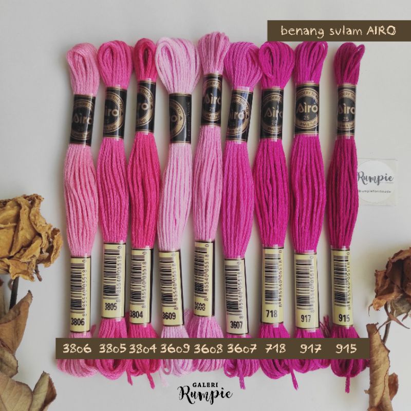 Benang Sulam AIRO - Plum