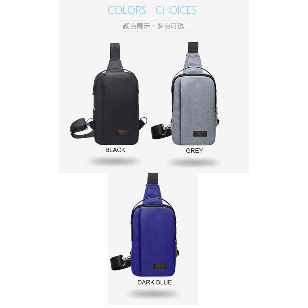 Mega_1688 Korean Smart Pack - Tas Lupus Selempang MG619