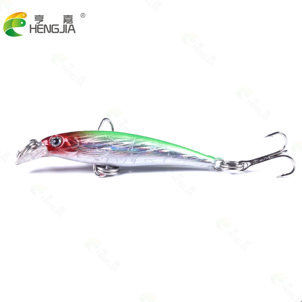 Wholesale HENGJIA 24Pcs/Lot Minnow Umpan Pancing 5cm 2.1g Swimbait Mini Fishing Lure Bass Ikan Bait