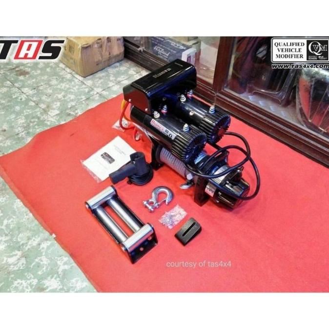 Runva 10Db Double Motor Electric Winch Kapasitas 4.5 Ton High Speed