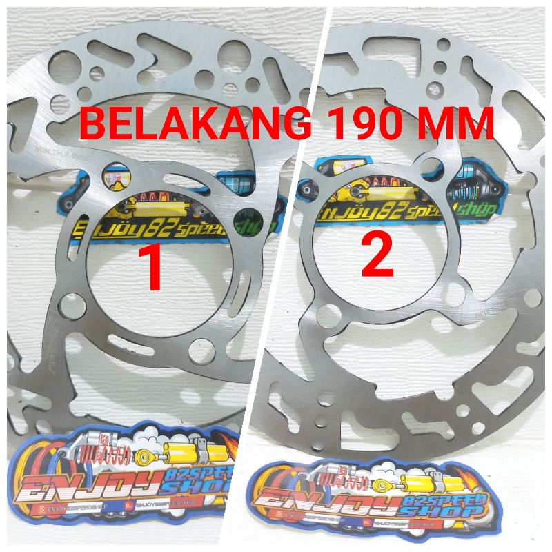 Disc Piringan Cakram Belakang Standar Variasi Coak by Sunstar Supra 125 / Wave 125