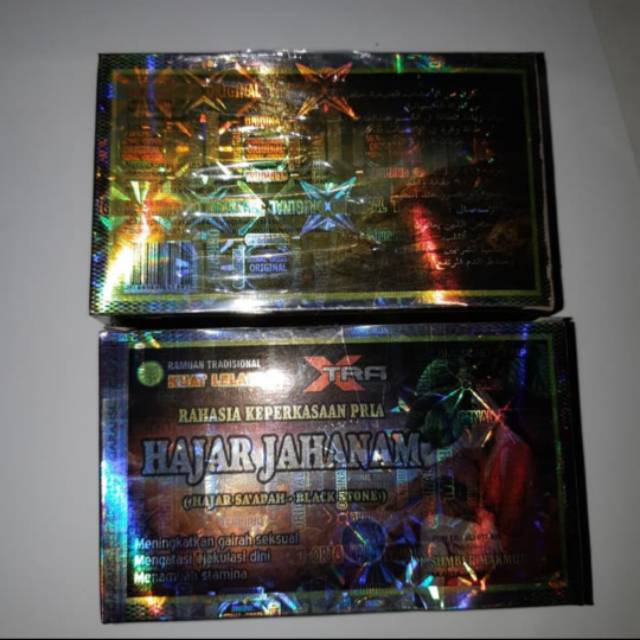 Kapsul hajar jahanam original