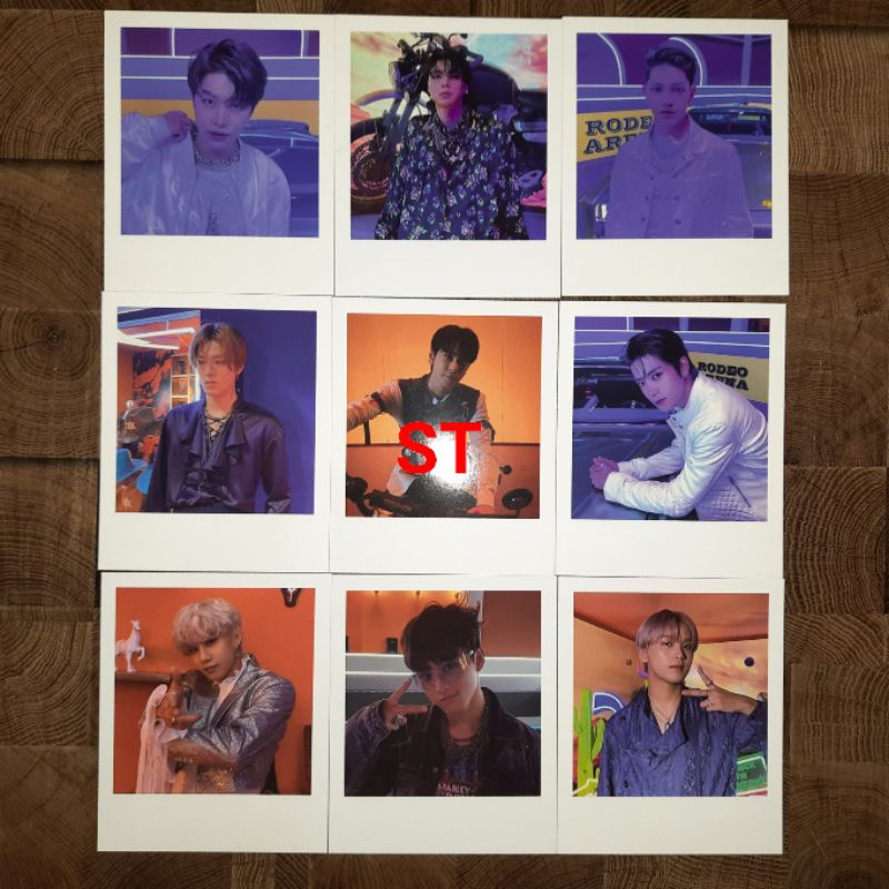 Sharing Benefit Polaroid Event Album NCT 127 Sticker Taeil Johnny Taeyong Yuta Doyoung Jaehyun Jungw