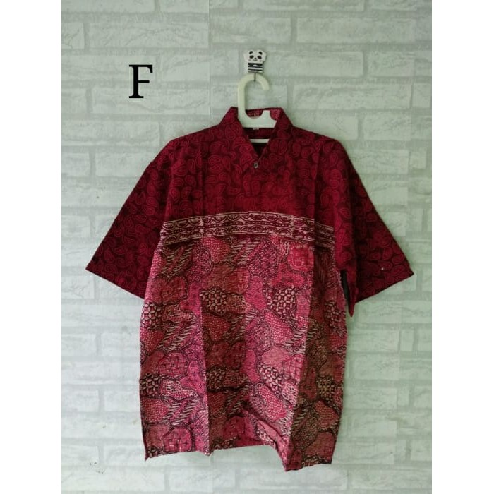 Kemeja batik /seragam batik jumbo M,L,XL,XXL,4L,5L