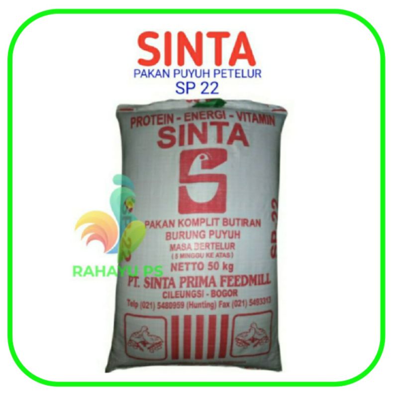 PAKAN PUR PUYUH PETELUR SP 22 REPACK 1KG