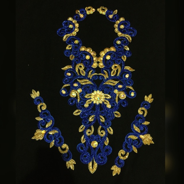 Renda Full Payet Blue Gold