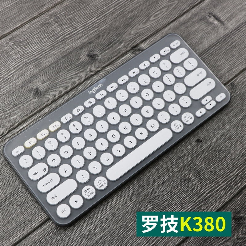 for Logitech K380 Cover Pelindung Keyboard Bahan Silikon Ultra Tipis untuk